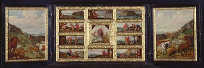 Tríptico Arca de Noé de Hans III Jordaens