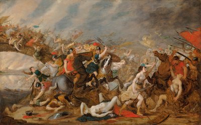 A Batalha das Amazonas de Hans Jordaens III