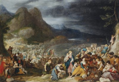 A travessia do Mar Vermelho de Hans Jordaens III
