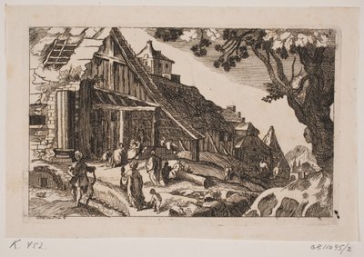 Paisagem com a Sagrada Família e os Santos Três Reis de Hans Jørgen Kirksteen