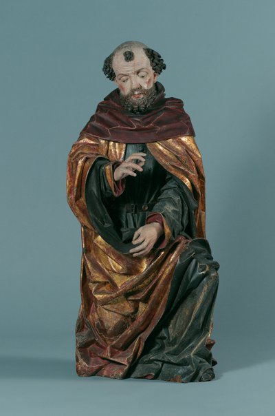 José de um Grupo de Adoração (Nascimento de Cristo) de Hans Klocker