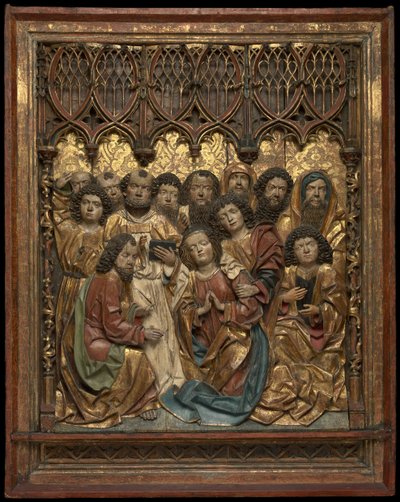 A Morte da Virgem, 148690. de Hans Klocker