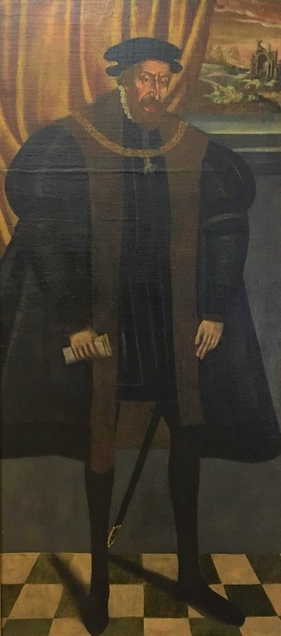 Imperador Fernando I de Habsburgo (sem moldura) de Hans Krell