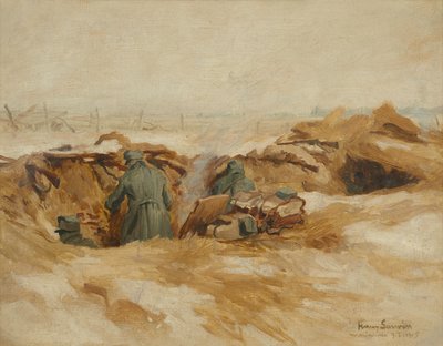 trincheira de Hans Larwin