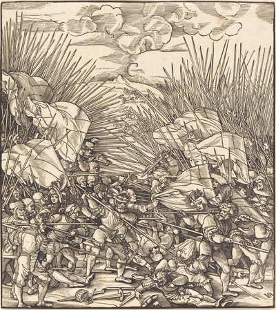 Batalha de Cividale de Hans Leonard Schaufelein