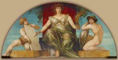 Alegoria da Lei e Verdade da Representação de Hans Makart