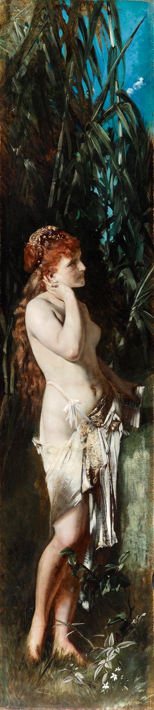 Os cinco sentidos: audição de Hans Makart