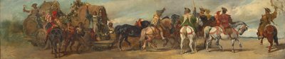 Esboço do desfile de 1879 — Os cervejeiros de Hans Makart