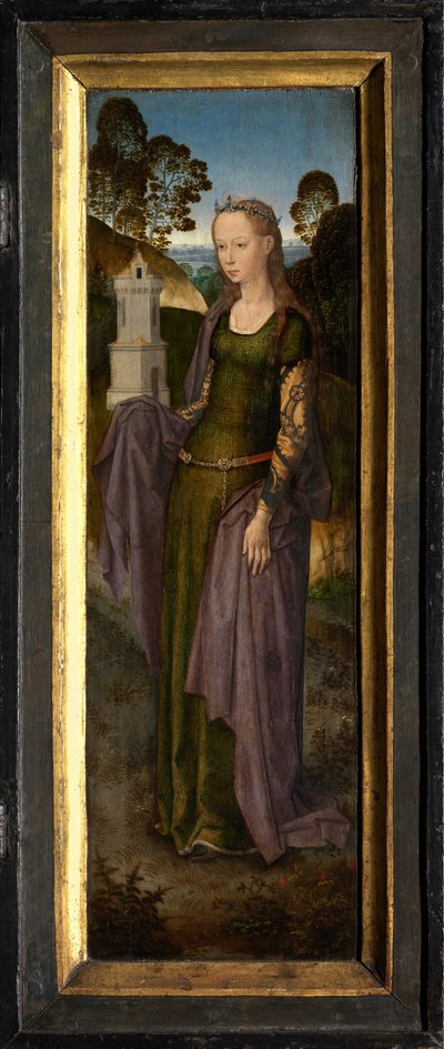 Ala direita do Tríptico de Adriaan Reins de Hans Memling