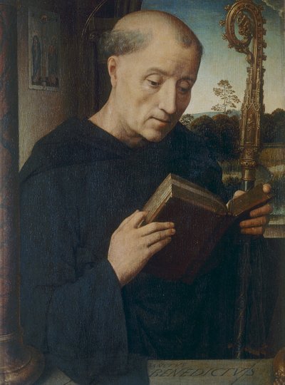 São Bento, 1487 de Hans Memling