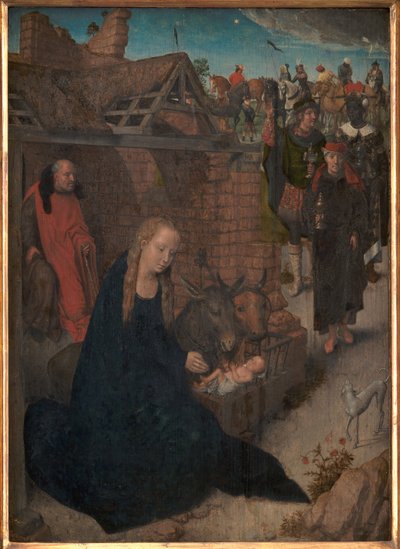 A adoração dos reis de Hans Memling