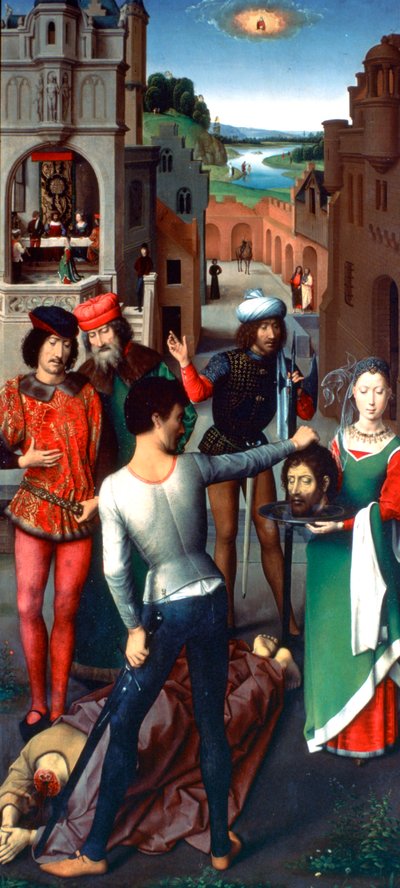 Tríptico de São João Batista e São João Evangelista, 1479 de Hans Memling