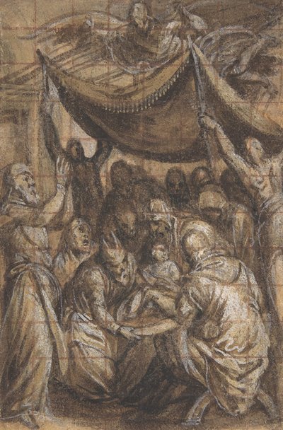 A circuncisão, 1516-73. de Hans Mielich