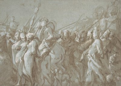 Procissão Militar, século XVI. de Hans Mont