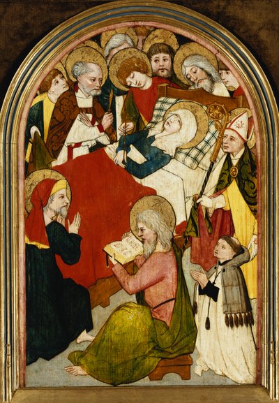 A morte da virgem de Hans Multscher
