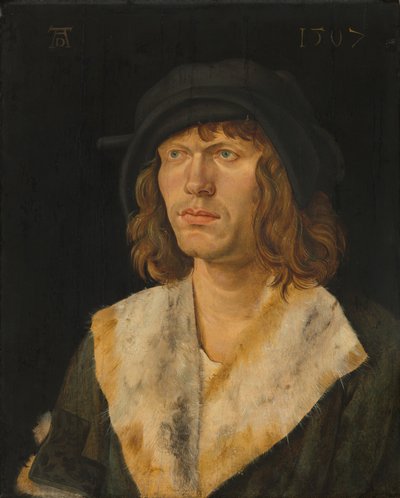 Retrato de um homem, c. 1507. de Hans Schäufelein the Elder