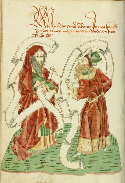 Miqueias e Habacuque de Hans Schilling