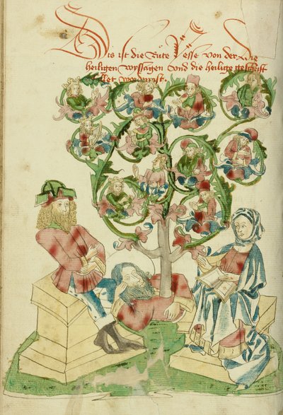 A árvore de Jessé de Hans Schilling