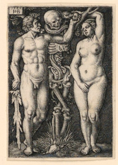 Adão e Eva de Hans Sebald Beham