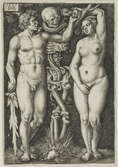 Adão e Eva de Hans Sebald Beham