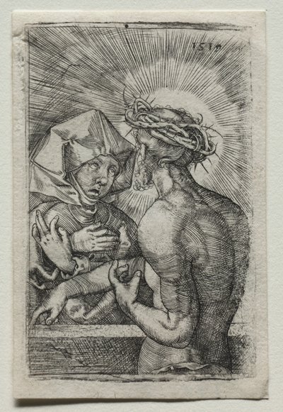 Cristo e a Virgem de Hans Sebald Beham