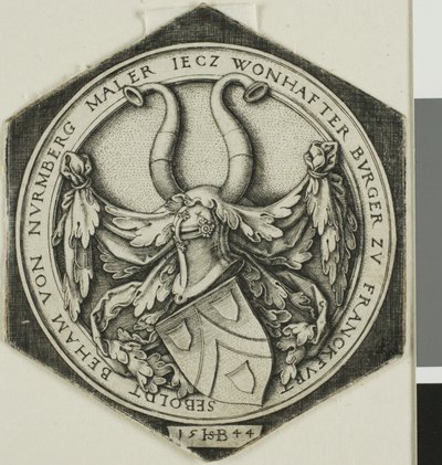 Brasão de armas de Sebald Beham de Hans Sebald Beham