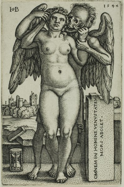 Morte e a Dama de Hans Sebald Beham