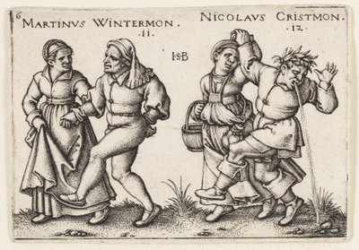 novembro e dezembro de Hans Sebald Beham