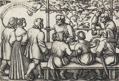 Festa camponesa de Hans Sebald Beham