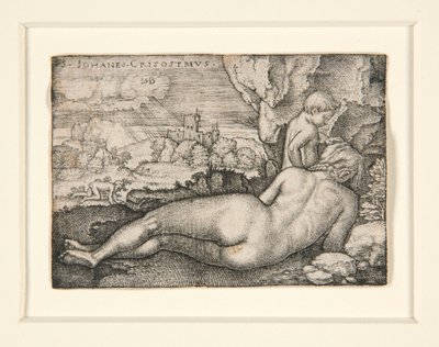 Penitência de São João Crisóstomo de Hans Sebald Beham