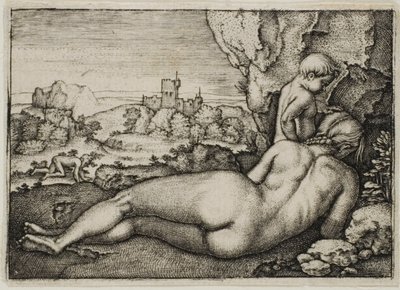 Penitência de São João Crisóstomo de Hans Sebald Beham