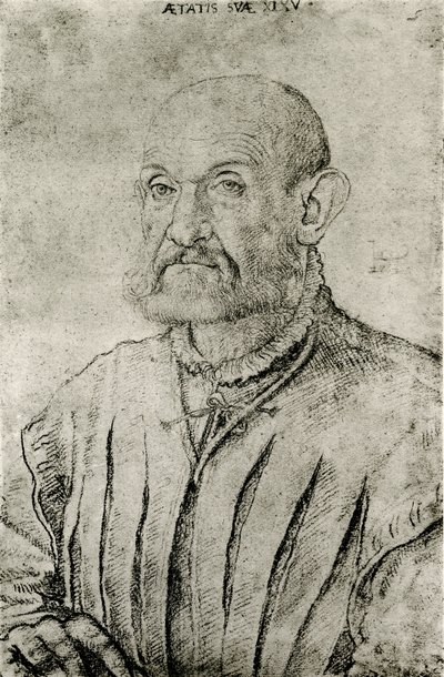 Retrato de um estranho de Hans Sebald Beham