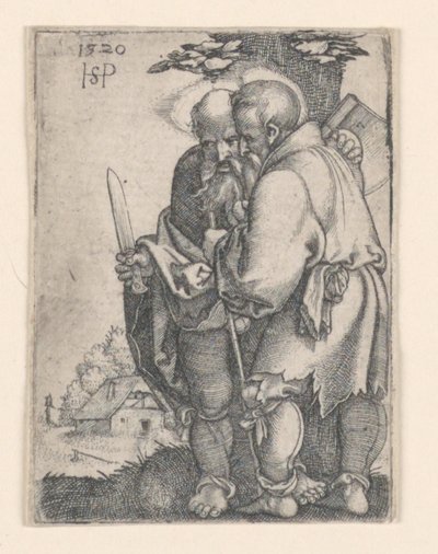 São Bartolomeu e São Matias de Hans Sebald Beham