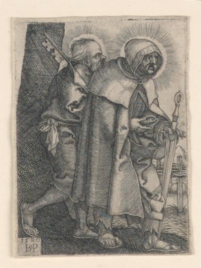 São Pedro e São Paulo de Hans Sebald Beham