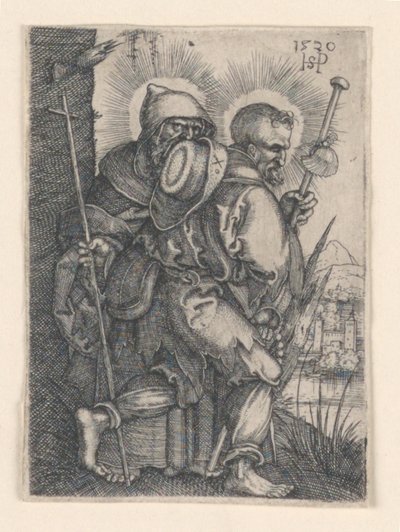 São Filipe e São Tiago Maior de Hans Sebald Beham