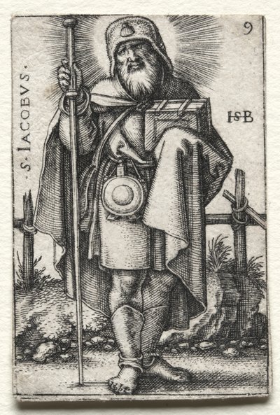São Tiago, o Grande, 1545-1546. de Hans Sebald Beham