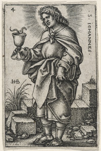São João, 1541-46 de Hans Sebald Beham