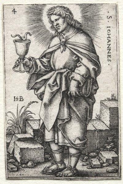 São João, 1545-1546. de Hans Sebald Beham