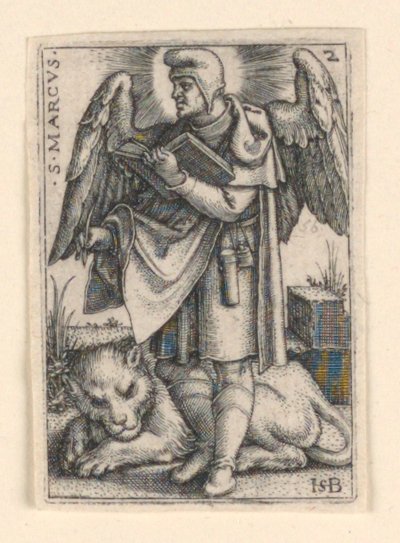 São Marcos, de Os Quatro Evangelistas de Hans Sebald Beham