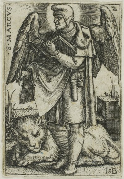 São Marcos, de Os Quatro Evangelistas de Hans Sebald Beham