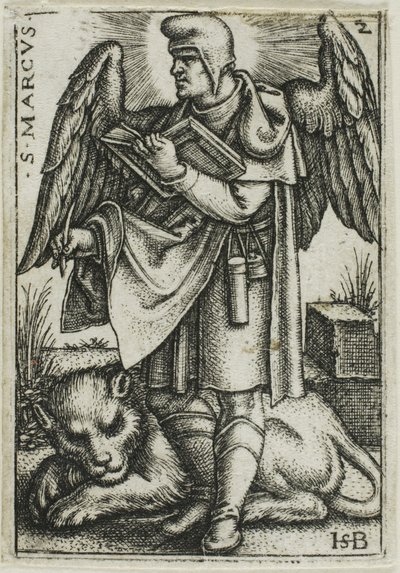 São Marcos, de Os Quatro Evangelistas de Hans Sebald Beham