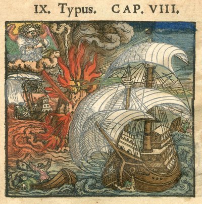 O Dilúvio, 1540 de Hans Sebald Beham