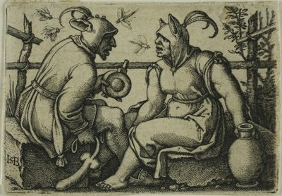 O tolo e a mulher tola de Hans Sebald Beham