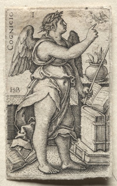 O Conhecimento de Deus e as Sete Virtudes Cardeais de Hans Sebald Beham
