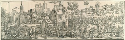 A Grande Feira da Aldeia de Hans Sebald Beham