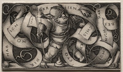 O pequeno palhaço de Hans Sebald Beham