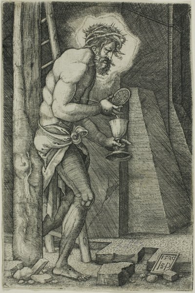O homem das dores de Hans Sebald Beham