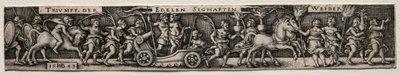 O Triunfo das Mulheres, 1549. de Hans Sebald Beham