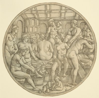 O banho das mulheres de Hans Sebald Beham