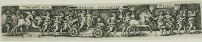 Procissão Triunfal das Nobres Mulheres Gloriosas de Hans Sebald Beham